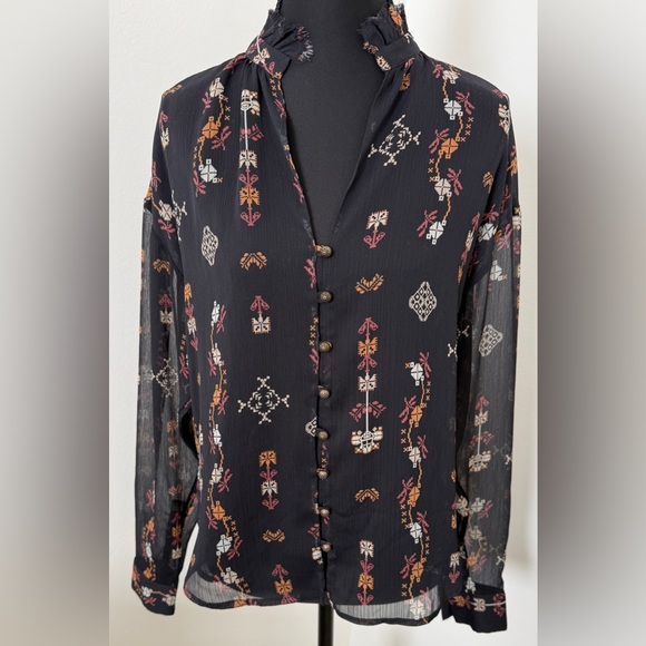 Pilcro Tops - Pilcro Anthropologie Long Sleeve Blouse